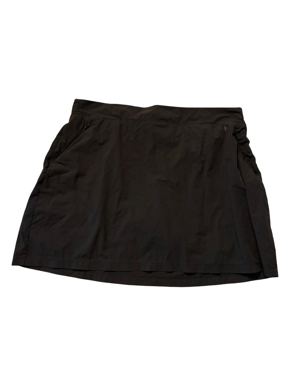 Calvin Klein Performance Black Athletic Skort XL Tennis Golf Skirt with Shorts